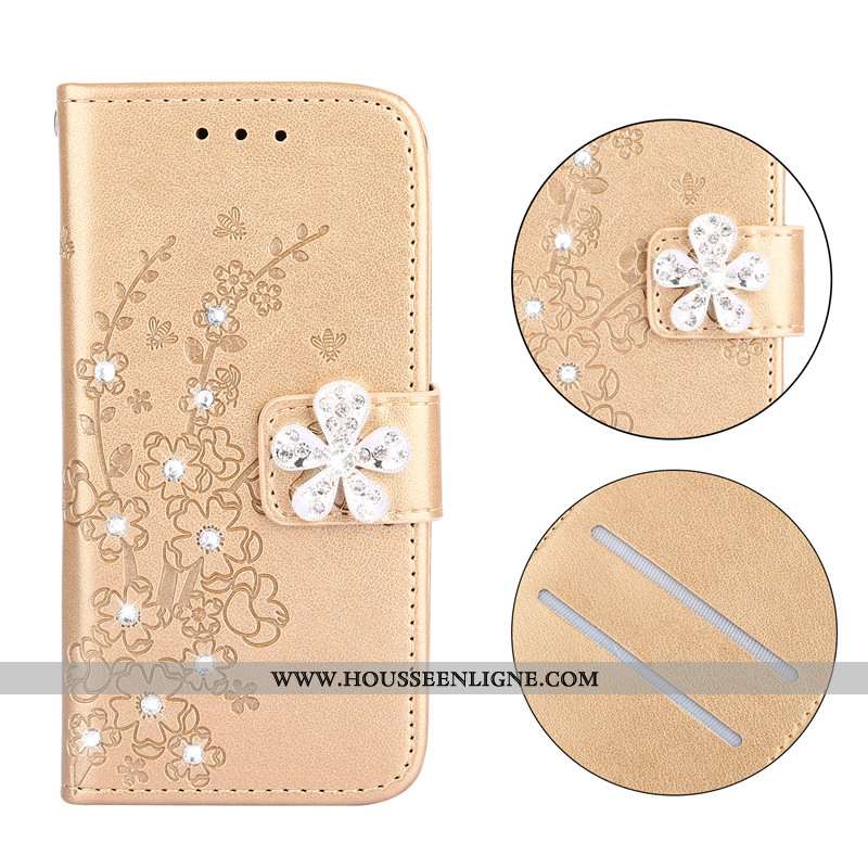 Coque Oppo A5 Cuir Protection Étui Tout Compris Incassable Rose