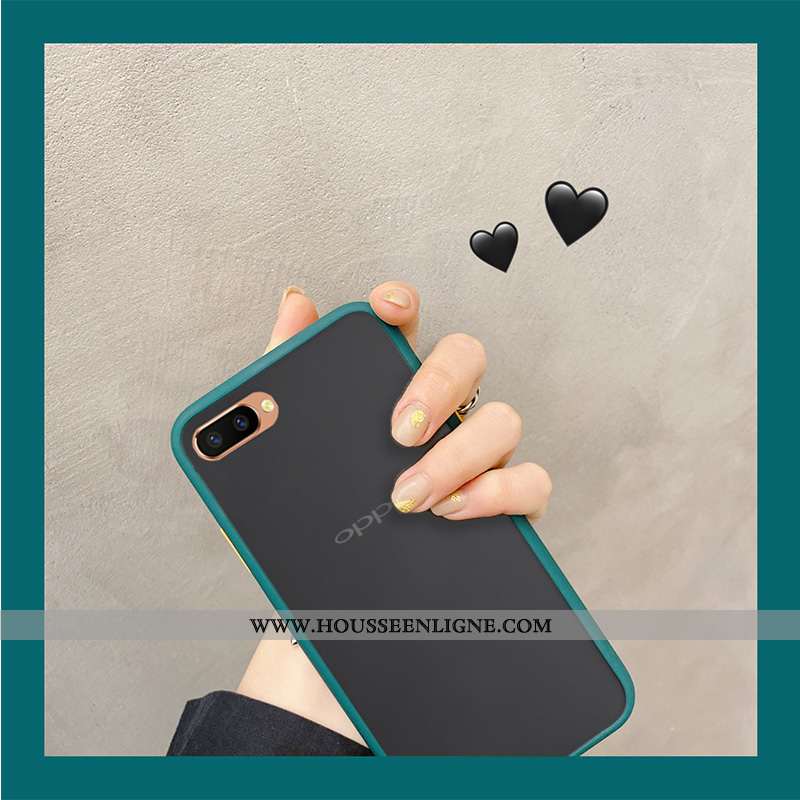 Coque Oppo A5 Fluide Doux Protection Tout Compris Rouge Incassable Étui