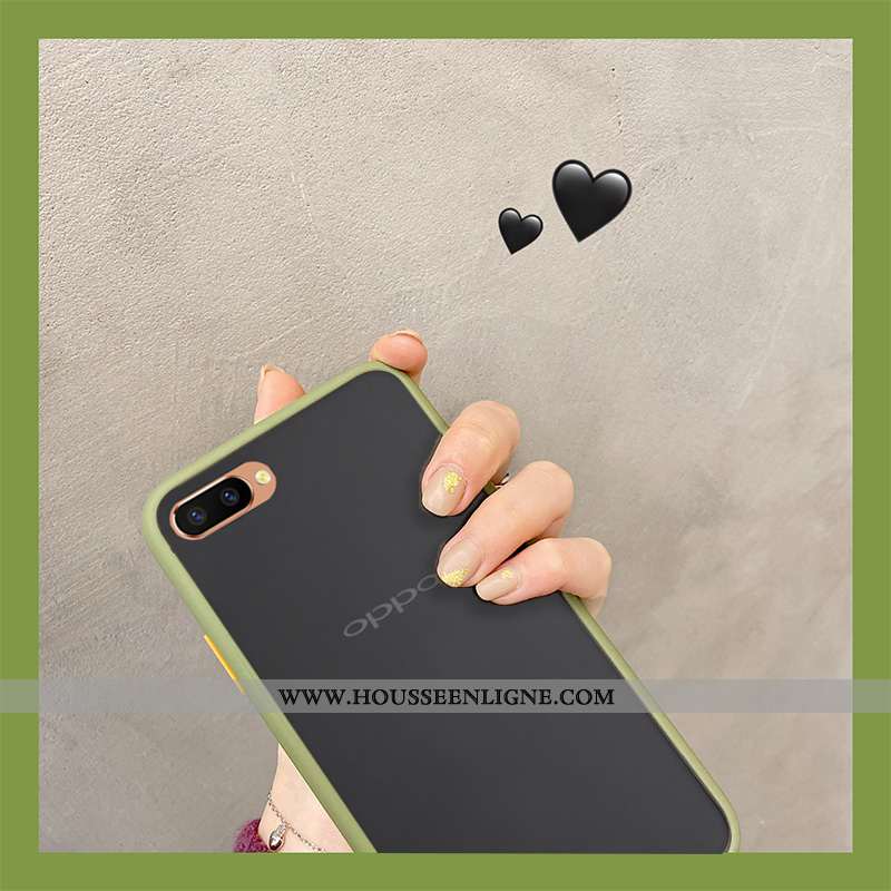 Coque Oppo A5 Fluide Doux Protection Tout Compris Rouge Incassable Étui