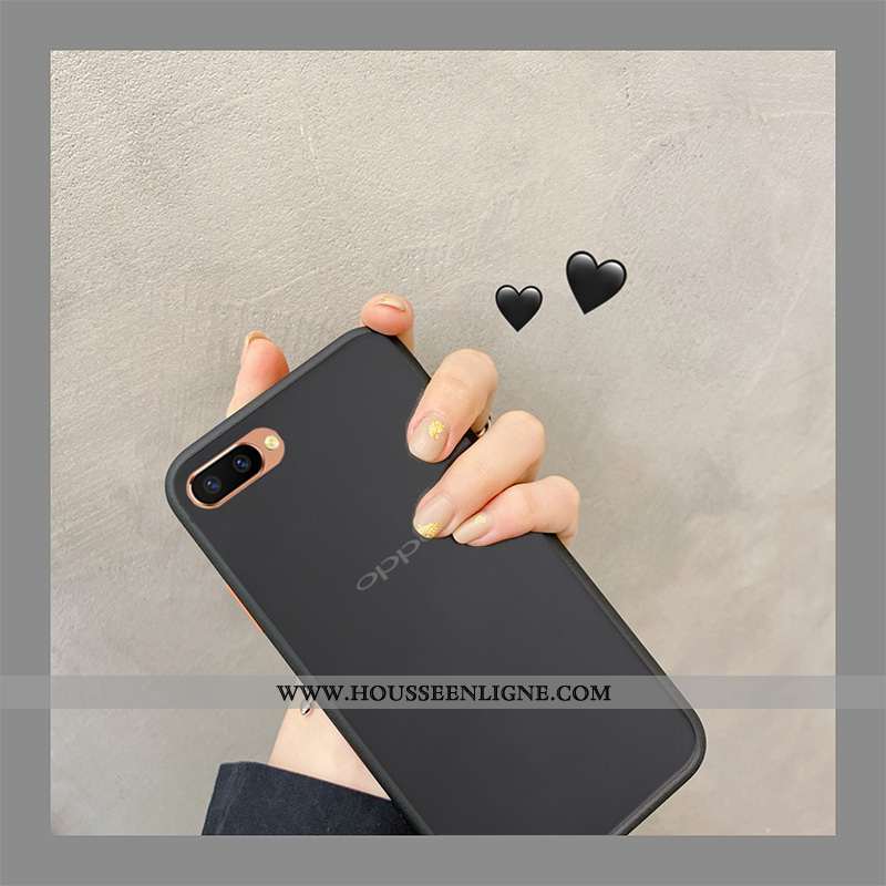 Coque Oppo A5 Fluide Doux Protection Tout Compris Rouge Incassable Étui