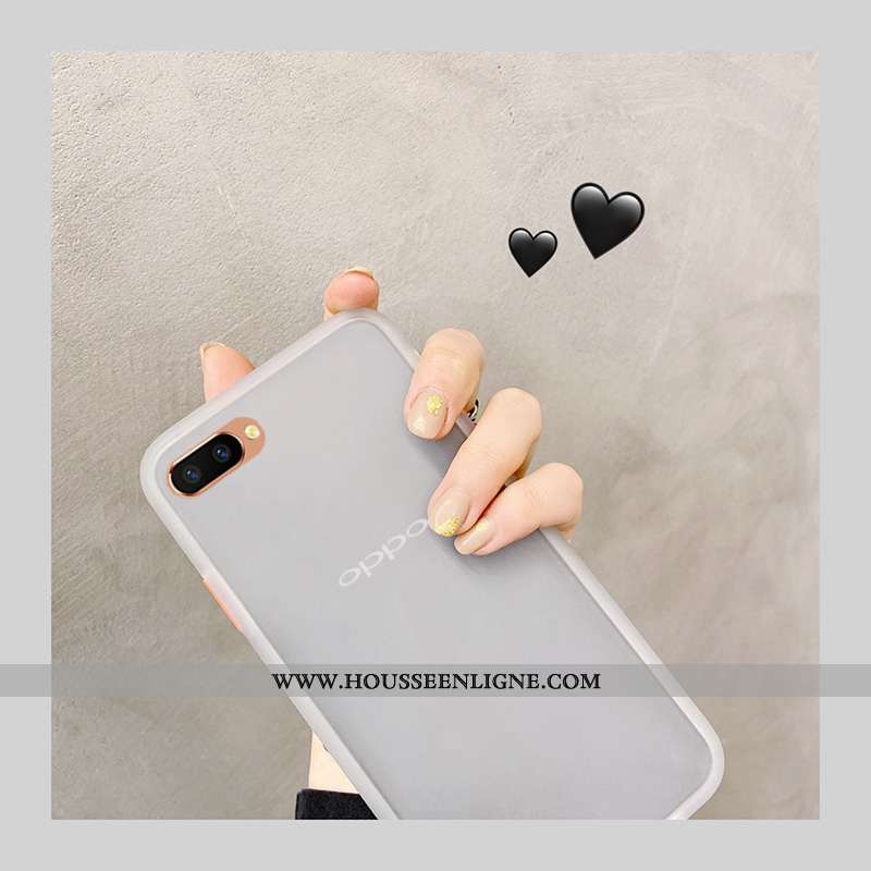 Coque Oppo A5 Fluide Doux Protection Tout Compris Rouge Incassable Étui