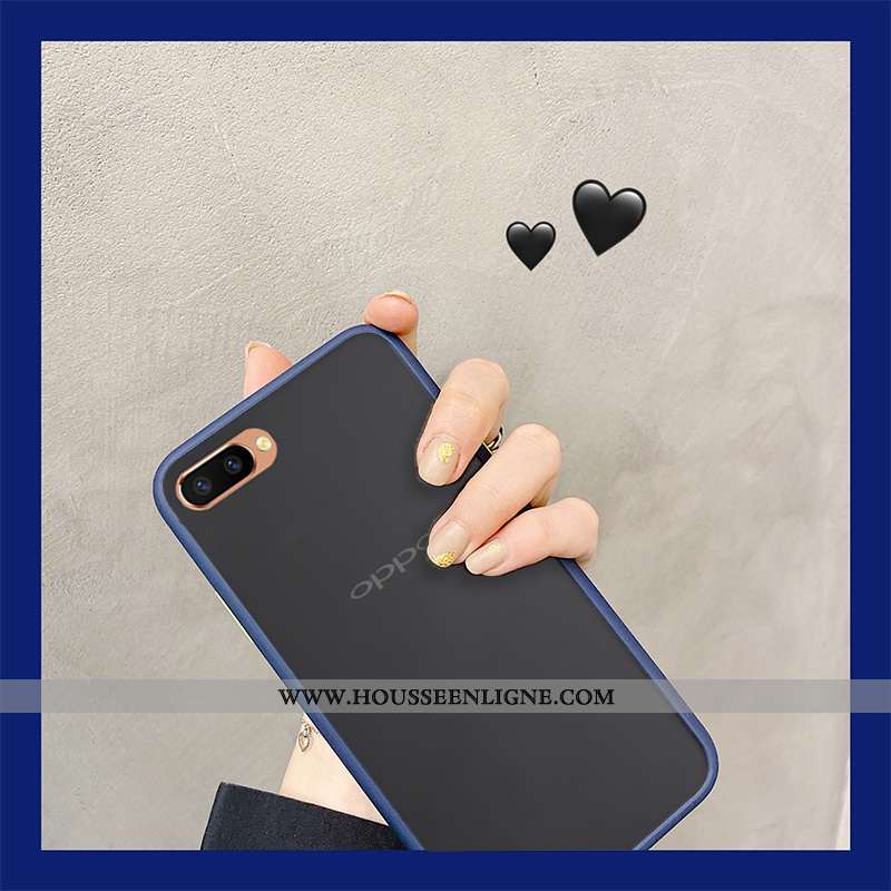 Coque Oppo A5 Fluide Doux Protection Tout Compris Rouge Incassable Étui