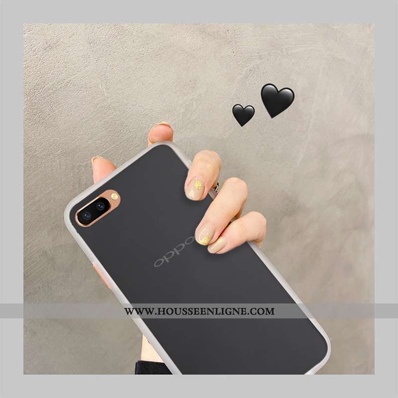 Coque Oppo A5 Fluide Doux Protection Tout Compris Rouge Incassable Étui