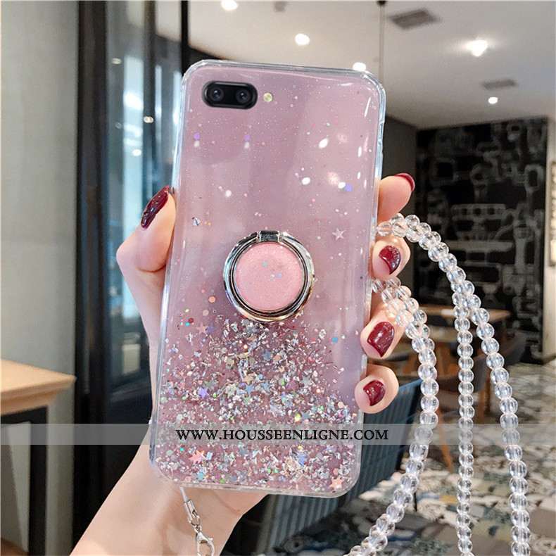 Coque Oppo A5 Mode Protection Étui Cou Suspendu Créatif Tout Compris Rose