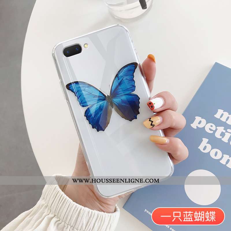 Coque Oppo A5 Personnalité Créatif Téléphone Portable Tout Compris Rouge Charmant Fluide Doux