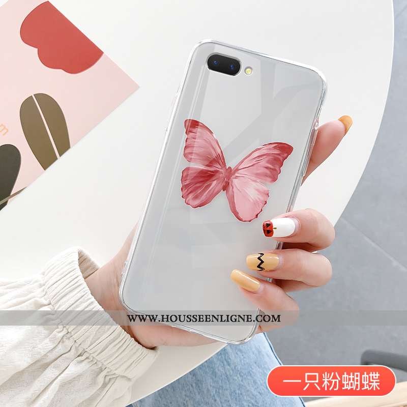 Coque Oppo A5 Personnalité Créatif Téléphone Portable Tout Compris Rouge Charmant Fluide Doux