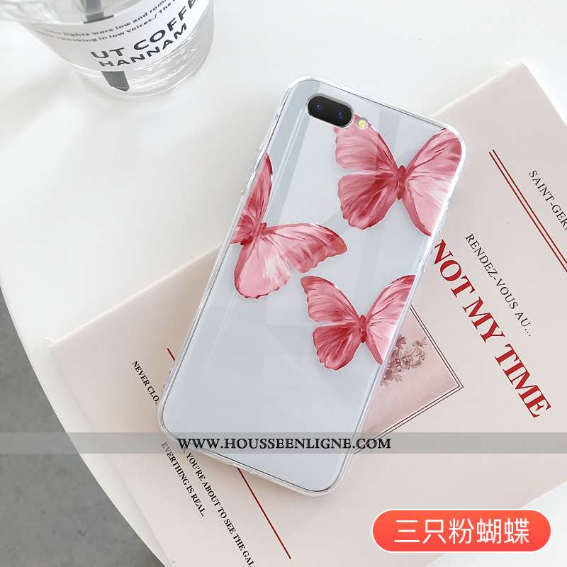 Coque Oppo A5 Personnalité Créatif Téléphone Portable Tout Compris Rouge Charmant Fluide Doux