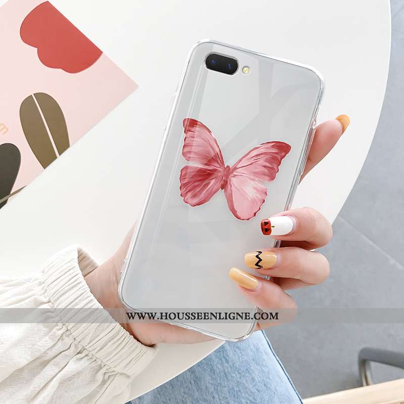 Coque Oppo A5 Personnalité Créatif Téléphone Portable Tout Compris Rouge Charmant Fluide Doux