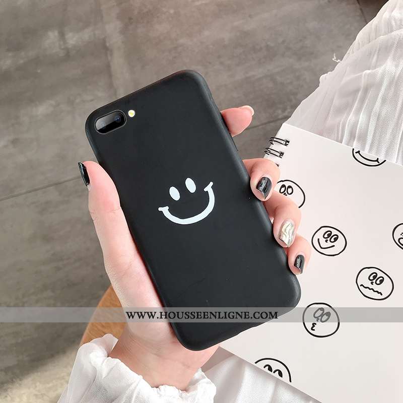 Coque Oppo A5 Silicone Créatif Souriant Incassable Amour Rouge Téléphone Portable