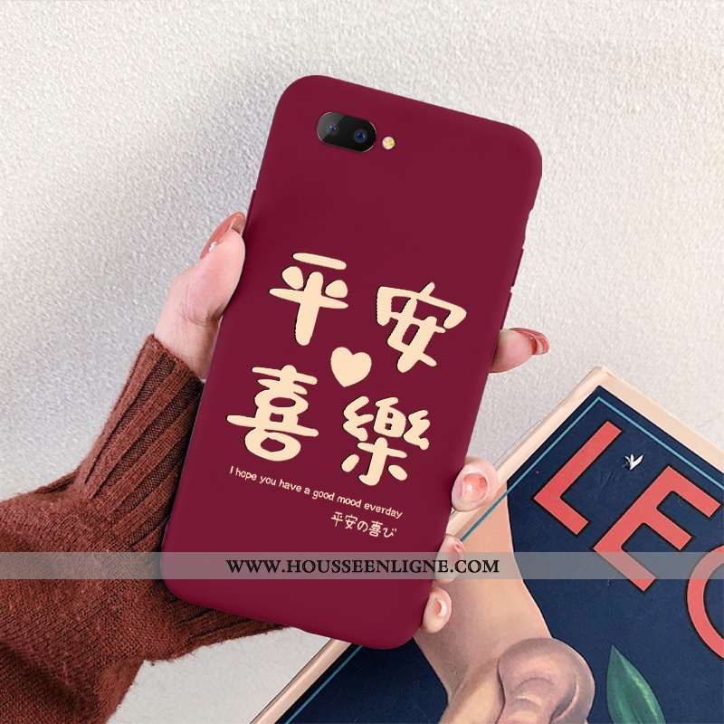 Coque Oppo A5 Silicone Protection Rat Ultra Net Rouge Incassable