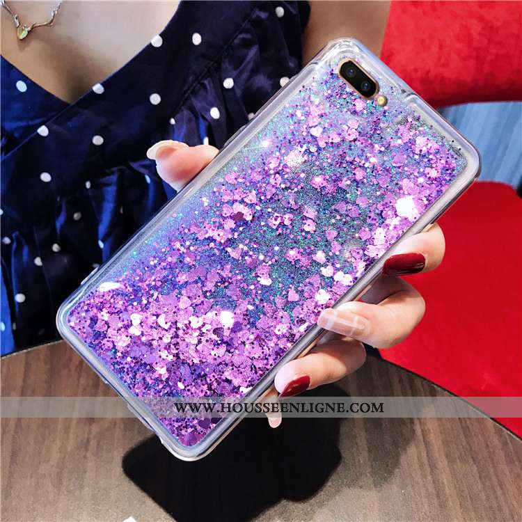 Coque Oppo A5 Tendance Fluide Doux Rose Quicksand Téléphone Portable Nouveau