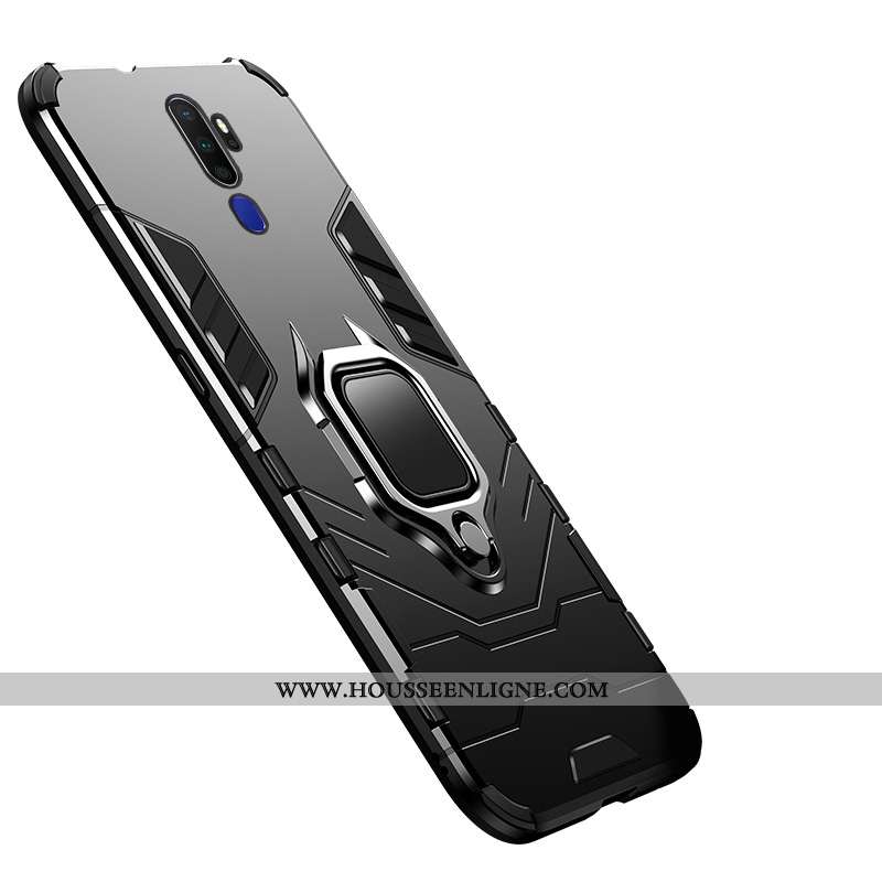 Coque Oppo A9 2020 Protection Support Épaissir Noir Étui Incassable