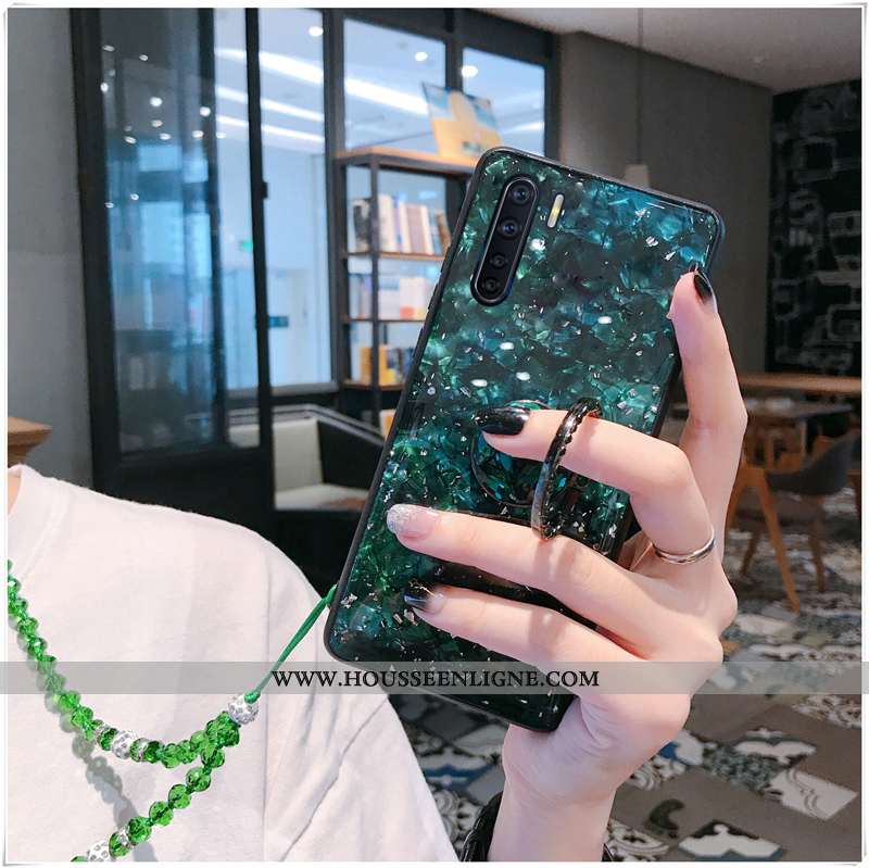 Coque Oppo A91 Créatif Tendance Fluide Doux Étui Téléphone Portable Incassable Violet