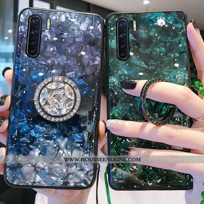 Coque Oppo A91 Créatif Tendance Fluide Doux Étui Téléphone Portable Incassable Violet