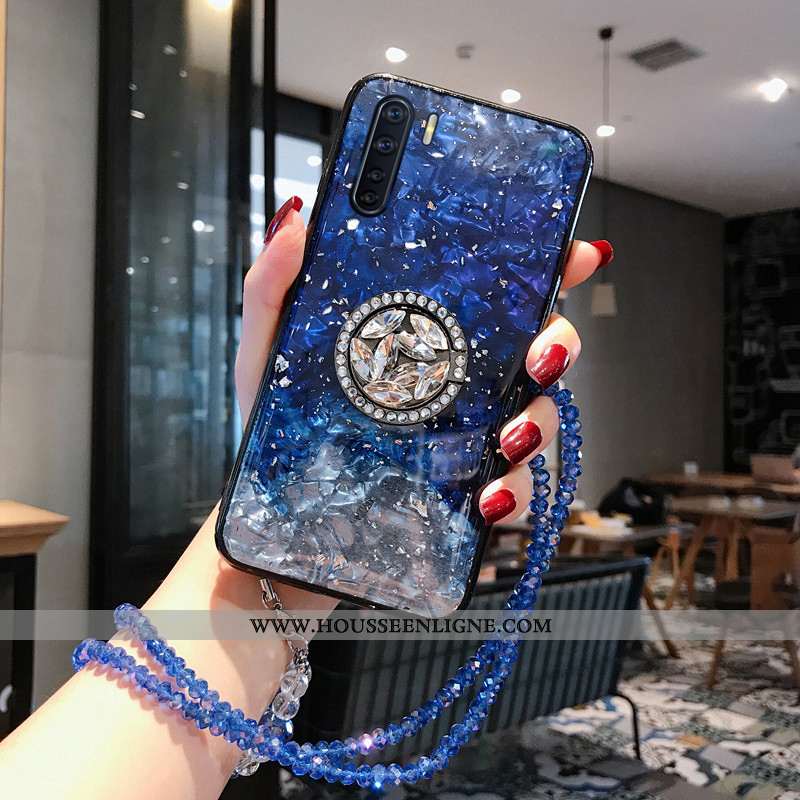 Coque Oppo A91 Créatif Tendance Fluide Doux Étui Téléphone Portable Incassable Violet