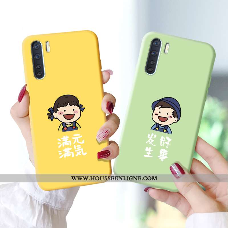 Coque Oppo A91 Silicone Protection Bleu Marin Étui Dessin Animé Téléphone Portable Bleu Foncé