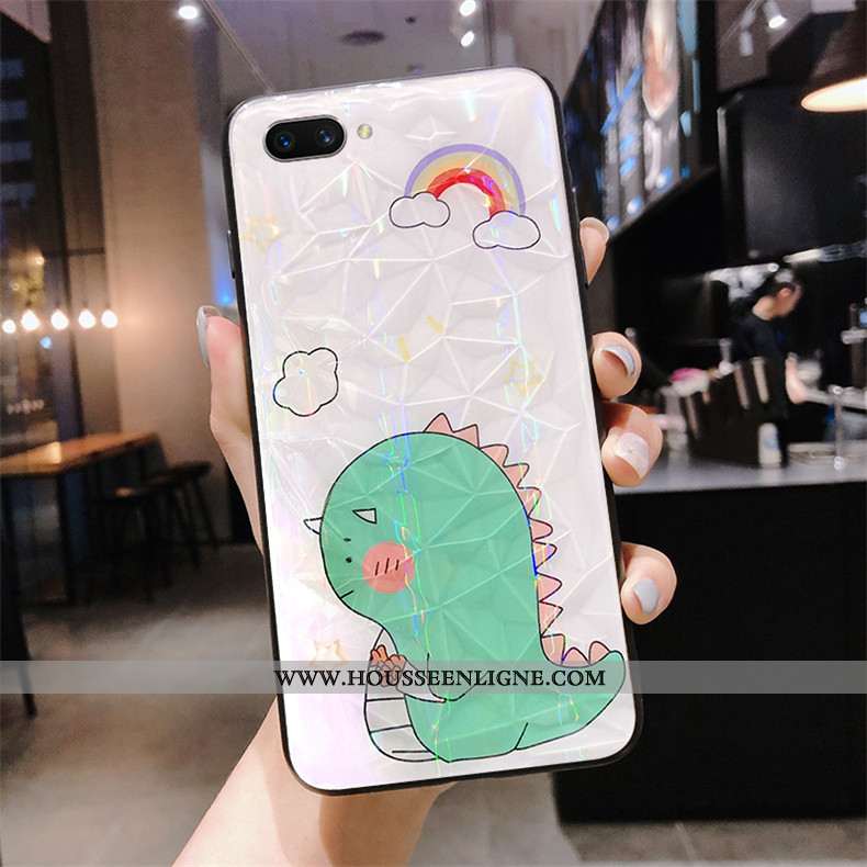 Coque Oppo Ax5 Dessin Animé Modèle Fleurie Personnalité Téléphone Portable Amoureux Difficile Nouvea