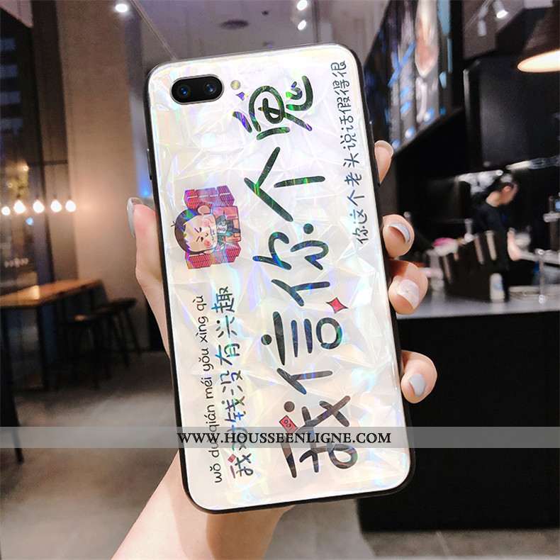 Coque Oppo Ax5 Dessin Animé Modèle Fleurie Personnalité Téléphone Portable Amoureux Difficile Nouvea