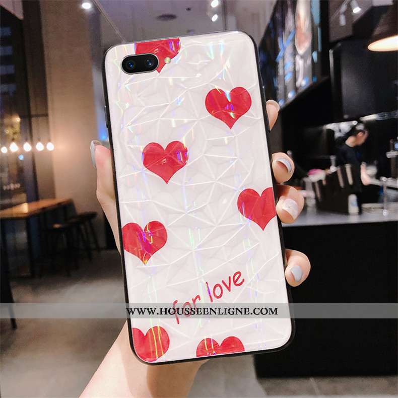 Coque Oppo Ax5 Dessin Animé Modèle Fleurie Personnalité Téléphone Portable Amoureux Difficile Nouvea
