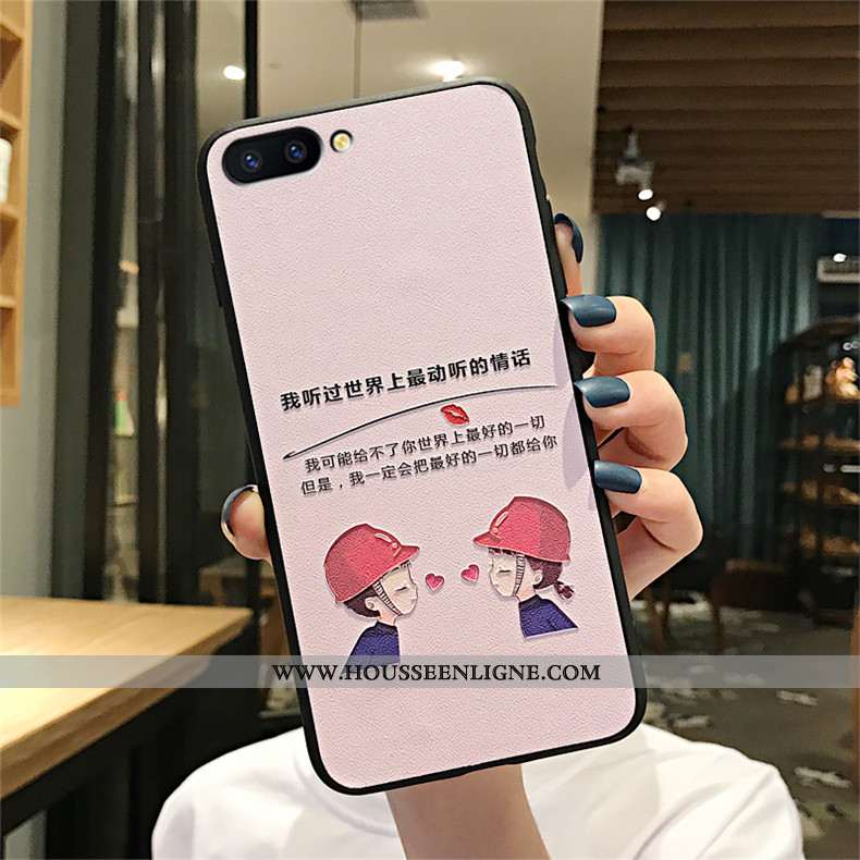 Coque Oppo Ax5 Protection Personnalité Gris Dessin Animé Incassable Amoureux