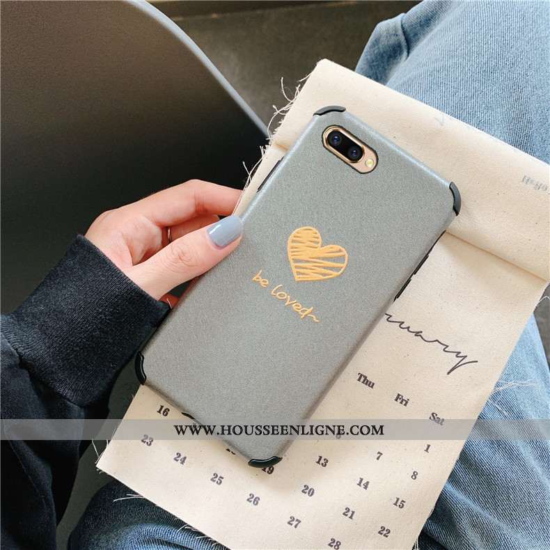 Coque Oppo Ax5 Silicone Créatif Incassable Téléphone Portable Amoureux Fluide Doux Verte