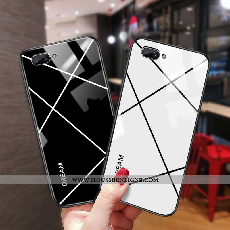 Coque Oppo Ax5 Tendance Mode Tout Compris Étui Protection Créatif Blanche