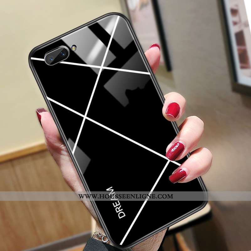 Coque Oppo Ax5 Tendance Mode Tout Compris Étui Protection Créatif Blanche