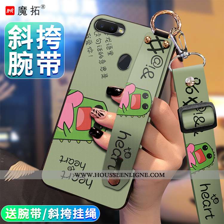 Coque Oppo Ax7 Personnalité Créatif Fluide Doux Dessin Animé Incassable Tendance Ornements Suspendus