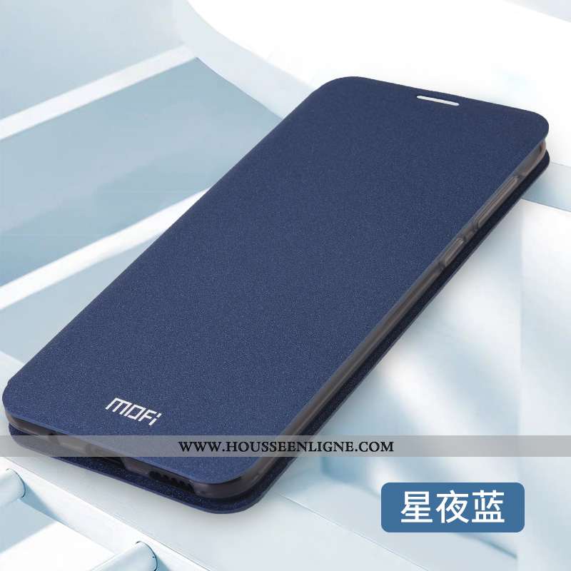 Coque Oppo Ax7 Protection Cuir Rose Étui Simple Silicone