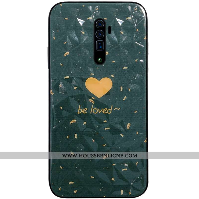 Coque Oppo Reno 10x Zoom Modèle Fleurie Fluide Doux Étui Peinture Tout Compris Ornements Suspendus T