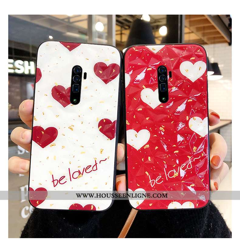 Coque Oppo Reno 10x Zoom Modèle Fleurie Fluide Doux Étui Peinture Tout Compris Ornements Suspendus T