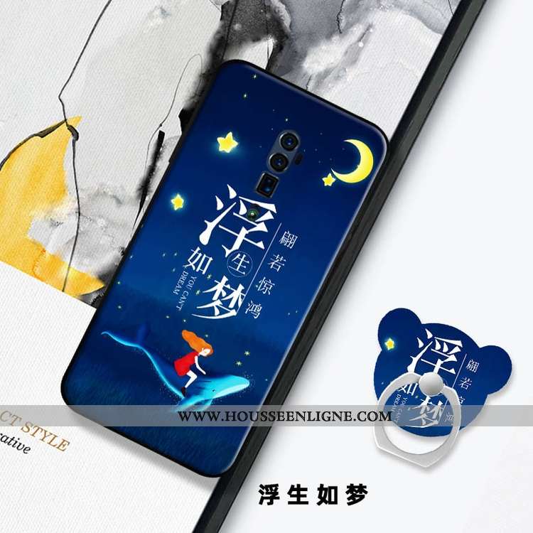 Coque Oppo Reno 10x Zoom Personnalité Fluide Doux Téléphone Portable Membrane Tempérer Étui Protecti