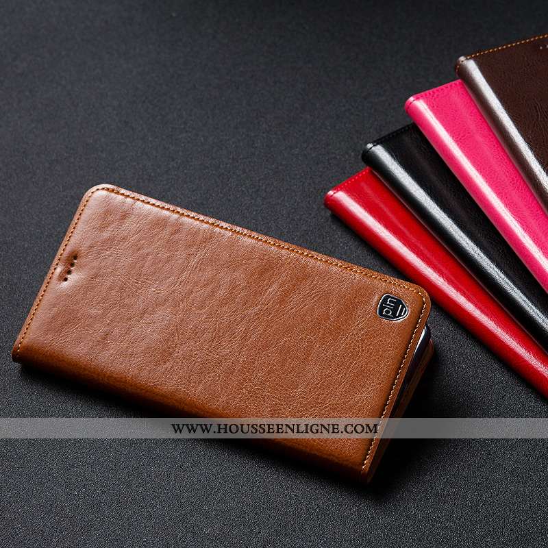 Coque Oppo Reno 10x Zoom Protection Cuir Véritable Incassable Étui Modèle Fleurie Téléphone Portable