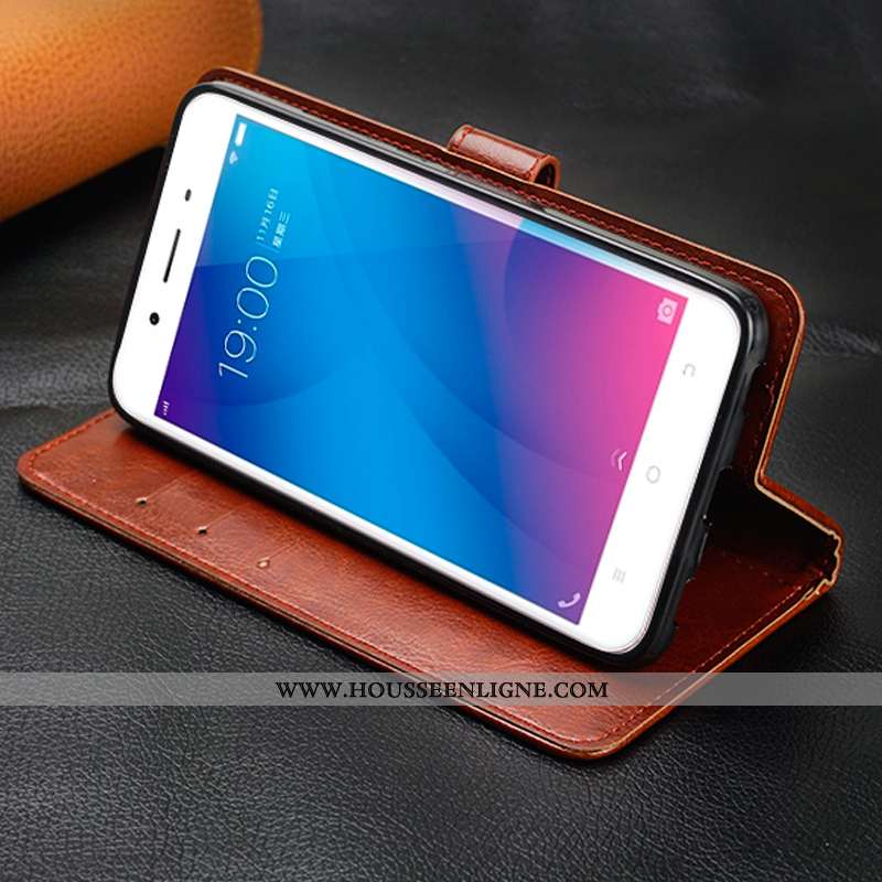 Coque Oppo Reno 3 Cuir Protection Bleu Marin Incassable Téléphone Portable Étui Luxe Bleu Foncé
