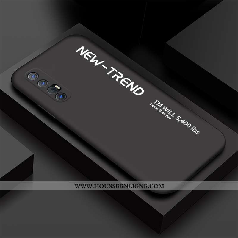 Coque Oppo Reno 3 Pro Personnalité Créatif Tendance Légère Ultra Amoureux Simple Jaune
