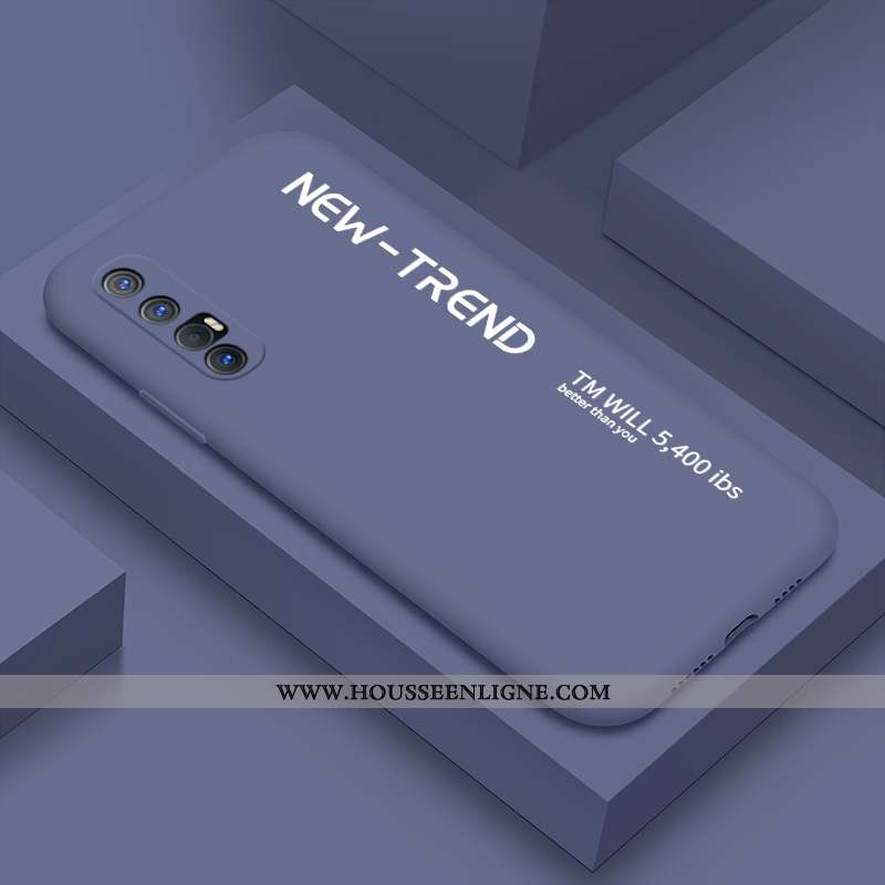 Coque Oppo Reno 3 Pro Personnalité Créatif Tendance Légère Ultra Amoureux Simple Jaune