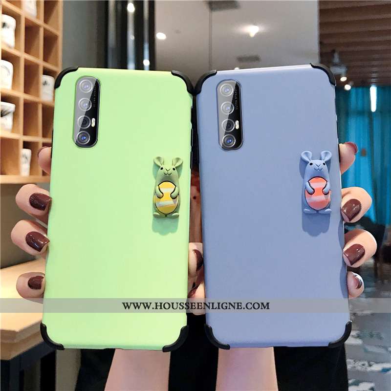 Coque Oppo Reno 3 Protection Personnalité Modèle Fleurie Dimensionnel Téléphone Portable Amoureux Bl