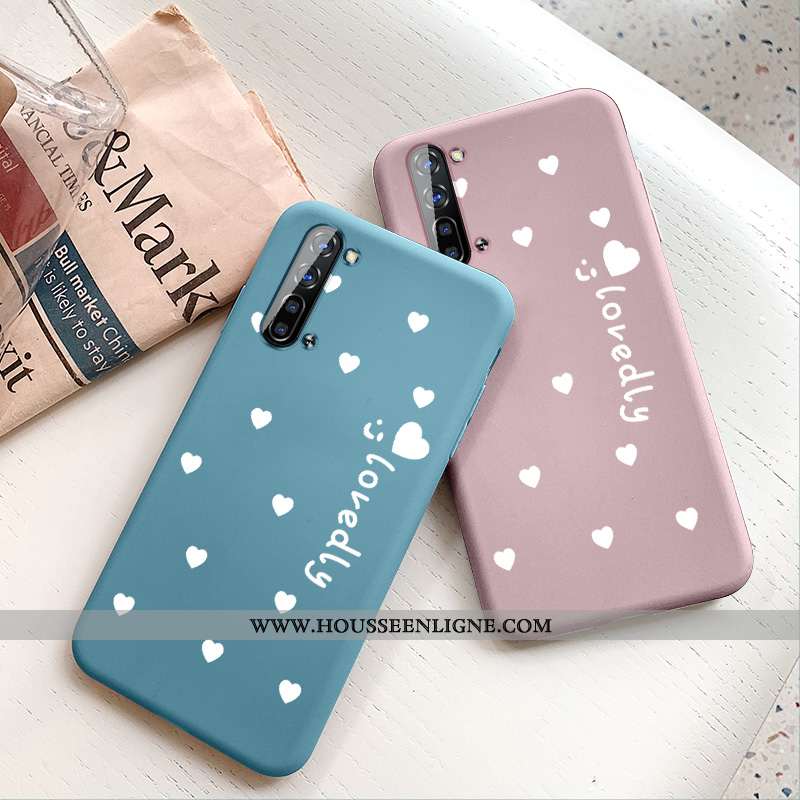 Coque Oppo Reno 3 Silicone Protection Amour Bleu Téléphone Portable Tout Compris Incassable