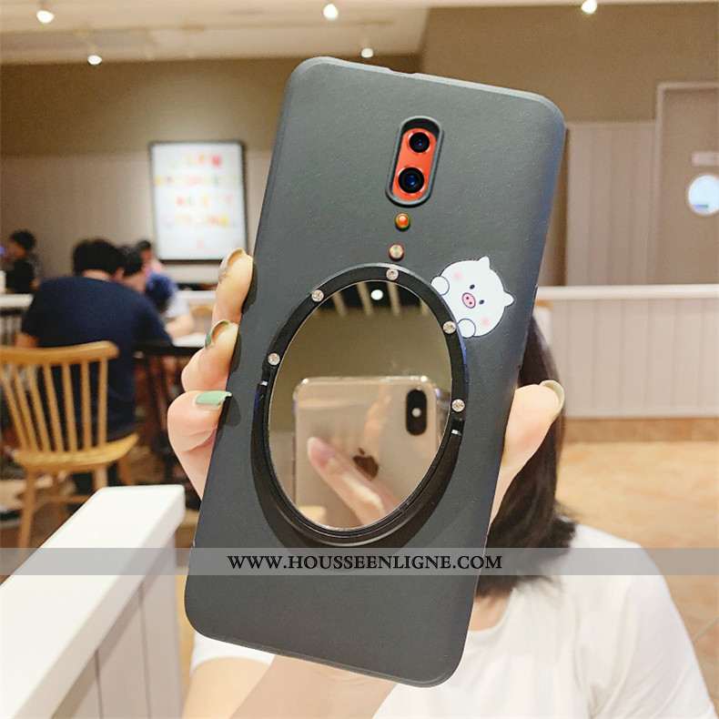 Coque Oppo Reno Z Incruster Strass Personnalité Incassable Silicone Étui Tout Compris Fluide Doux Be