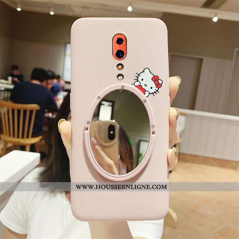 Coque Oppo Reno Z Incruster Strass Personnalité Incassable Silicone Étui Tout Compris Fluide Doux Be