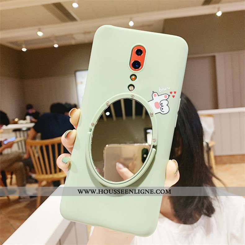 Coque Oppo Reno Z Incruster Strass Personnalité Incassable Silicone Étui Tout Compris Fluide Doux Be