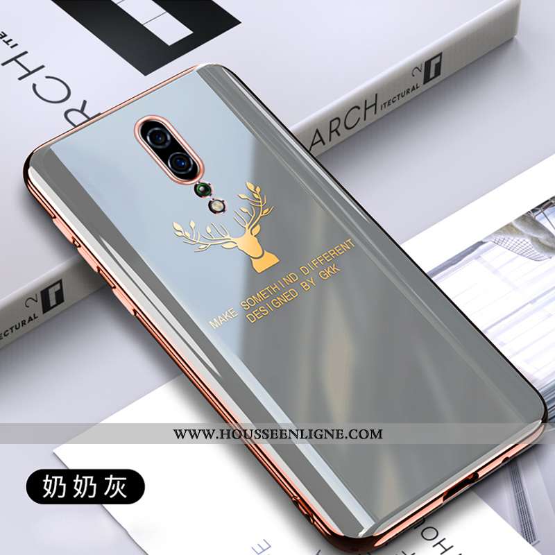 Coque Oppo Reno Z Ultra Tendance Légère Téléphone Portable Tout Compris Gris Incassable