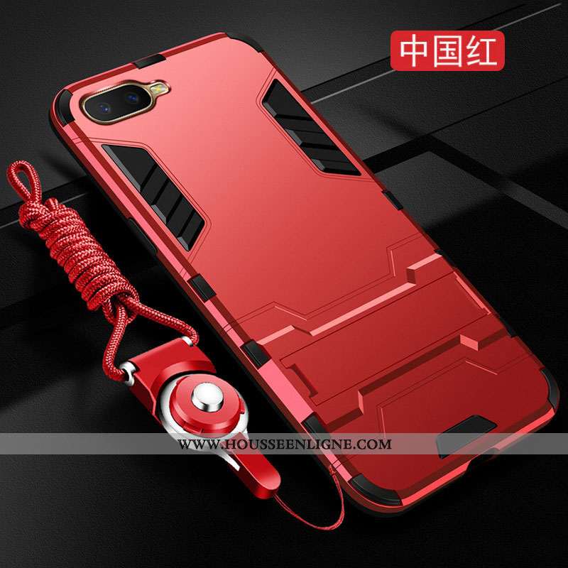 Coque Oppo Rx17 Neo Protection Créatif Anneau Téléphone Portable Nouveau Étui Incassable Doré