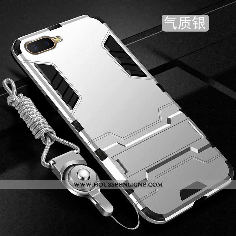 Coque Oppo Rx17 Neo Protection Créatif Anneau Téléphone Portable Nouveau Étui Incassable Doré