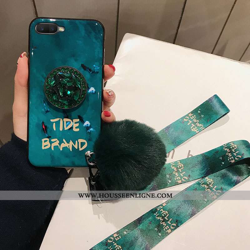 Coque Oppo Rx17 Neo Protection Créatif Vert Étui Tout Compris Nouveau Verte