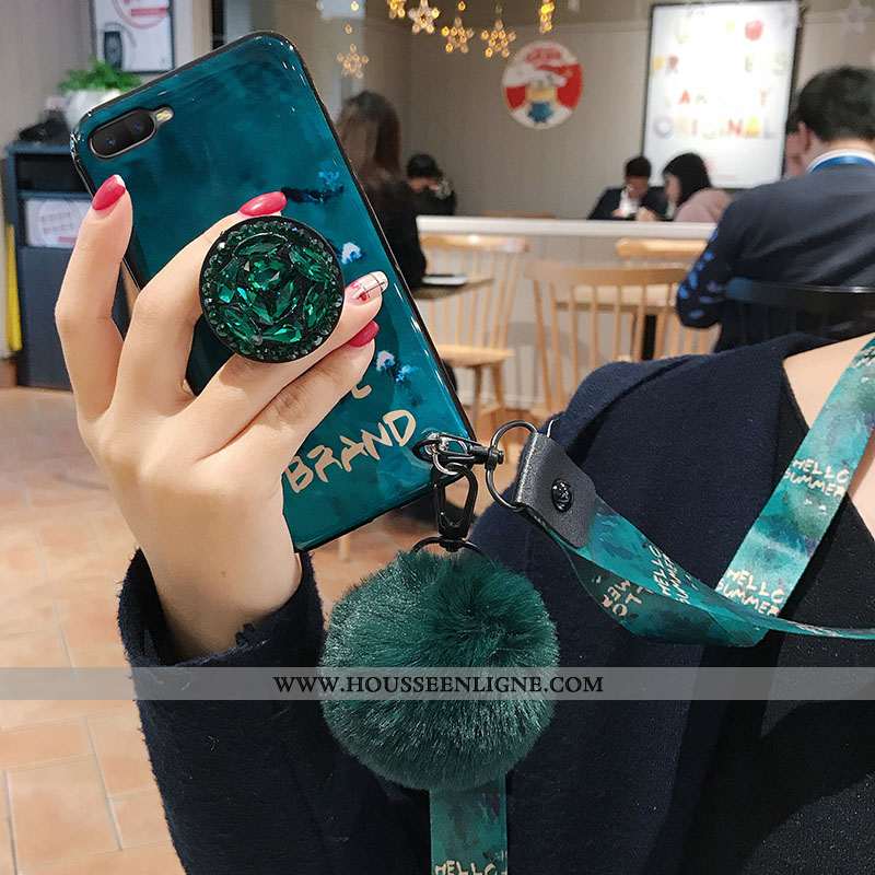 Coque Oppo Rx17 Neo Protection Créatif Vert Étui Tout Compris Nouveau Verte