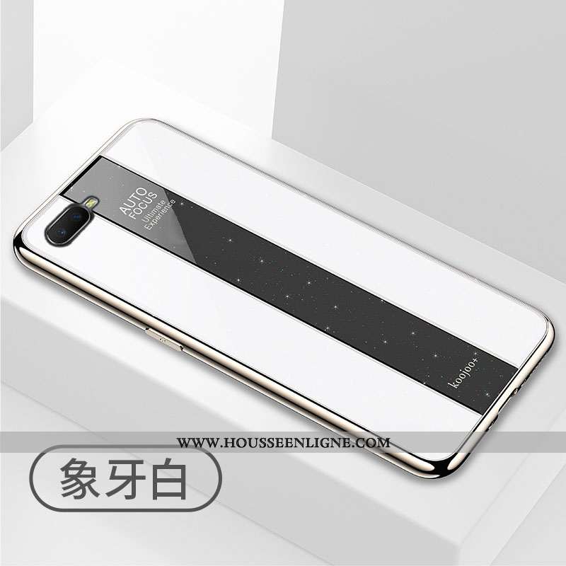 Coque Oppo Rx17 Neo Protection Créatif Étui Tout Compris Incassable Téléphone Portable Blanc Blanche