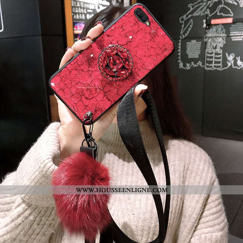 Coque Oppo Rx17 Neo Silicone Protection Rouge Nouveau Tout Compris Fluide Doux Étui