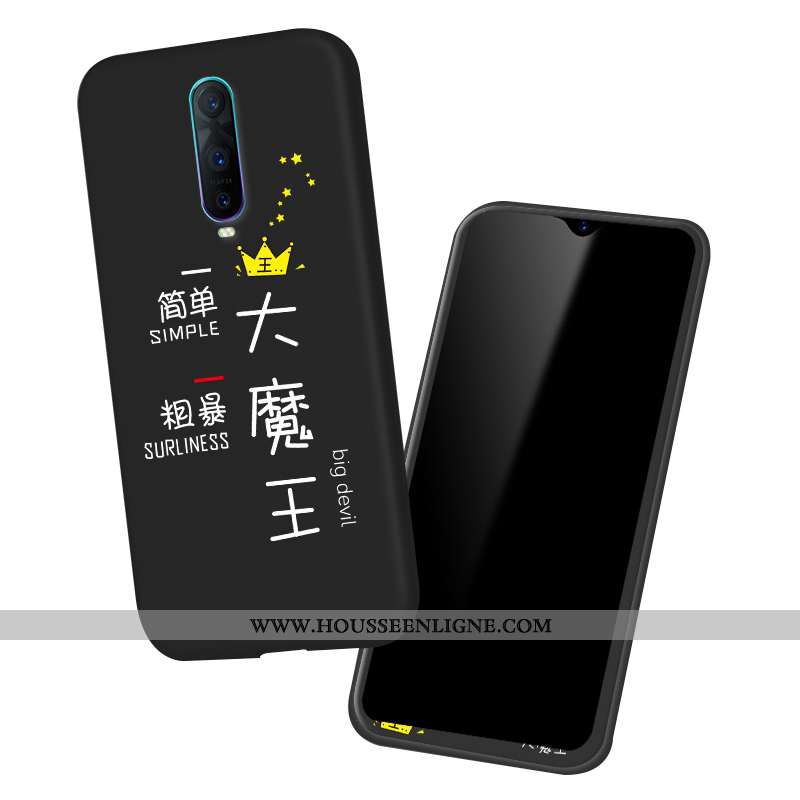 Coque Oppo Rx17 Pro Fluide Doux Silicone Vert Mode Dessin Animé Protection Verte