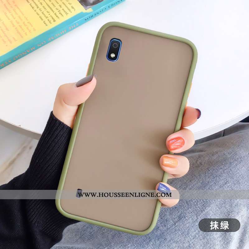 Coque Samsung Galaxy A10 Créatif Tendance Étoile Incassable Téléphone Portable Silicone Tout Compris